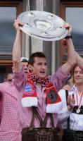 Fussball 1. Bundesliga :   JUBEL   KLOSE   (FC Bayern Muenchen)
