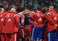Fussball DFB Pokal Halbfinale 14/15: FC Bayern Muenchen - Borussia Dortmund