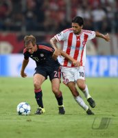 Fussball CHL 15/16 Gruppenphase: Olympiakos Piraeus  - FC Bayern Muenchen