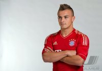 FUSSBALL Fotoshooting Xherdan Shaqiri (FC Bayern Muenchen)