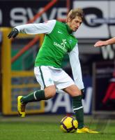 FUSSBALL, 1. BUNDESLIGA, 19. Spieltag: Bremen, HUNT Einzelaktion