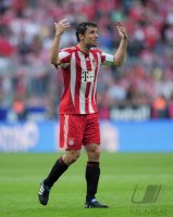 Fussball 1. Bundesliga  Saison 2010/2011: FC Bayern Muenchen - Werder Bremen