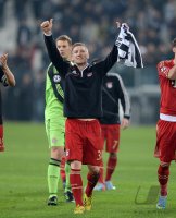 FUSSBALL INTERNATIONAL CHL VIERTELFINALE 12/13: Juventus Turin - FC Bayern Muenchen