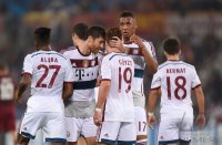 Fussball CHL  Saison 2014/2015: AS Rom - FC Bayern Muenchen