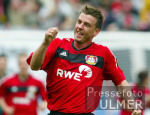 Fussball 1. Bundesliga: Leverkusen - Berlin, Jubel Schneider