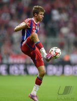 Fussball 1. Bundesliga Saison 14/15: Thomas Mueller (FC Bayern Muenchen)