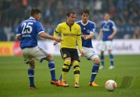Fussball, 1. Bundesliga Saison 2012/2013: FC Schalke 04 - Borussia Dortmund
