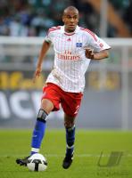 FUSSBALL 1. BUNDESLIGA: Hamburg, SILVA Einzelaktion