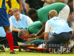FUSSBALL  Confederations Cup Tod Marc-Vivien FOE (Kamerun )