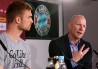 FUSSBALL 1. Bundesliga 2013/2014: FC Bayern Muenchen stellt Jan Kirchhoff vor