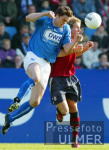 Fussball 1. Bundesliga: Bochum - Bayern, Zweikampf