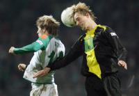 Fussball, 1. Bundesliga: Bremen - Dortmund