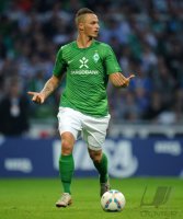 Fussball 1. Bundesliga, Saison 2011/2012: Werder Bremen, ARNAUTOVIC am Ball