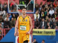 Basketball 1. Bundesliga 15/16 Hauptrunde: Walter Tigers Tuebingen - Telekom Baskets Bonn