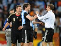 FUSSBALL WM 2010, VIERTELFINALE: ARGENTINIEN - DEUTSCHLAND