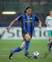 Fussball Champions League 08/09 : IBRAHIMOVIC (Inter Mailand)