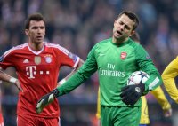 Fussball International CHL Saison 13/14: Torwart Lukasz Fabianski (Arsenal)