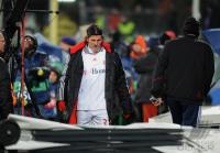 FUSSBALL  International CHL 09/10 :  AC Florenz - FC Bayern  Muenchen