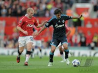 Fussball CHL  Saison 2010/2011:  Manchester United - FC Schalke 04