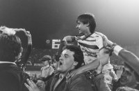 Fussball DFB Pokal, Saison 1983/1984, Halbfinale: FC Schalke 04 - FC Bayern Muenchen