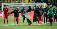 Fussball WM Qualifikation 2014 Playoff: JUBEL Portugal
