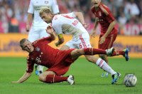 Fussball 1. Bundesliga, Saison 2011/2012:  FC Bayern Muenchen - Bayer 04 Leverkusen