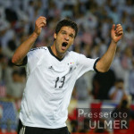 FUSSBALL Weltmeisterschaft JUBEL; Michael Ballack (GER)