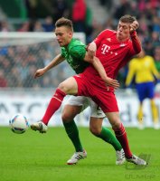 Fussball 1. Bundesliga, Saison 2011/2012: SV Werder Bremen - FC Bayern Muenchen