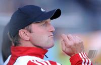 Fussball 3. Bundesliga : Trainer Ralph Hasenhuettl  (Unterhaching)