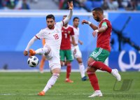 FUSSBALL WM 2018, Vorrunde: Marokko - Iran