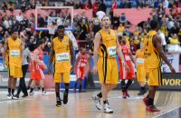 Basketball 1. Bundesliga 2012/2013: Walter Tigers Tuebingen  - s Oliver Baskets Wuerzburg