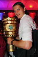 Fussball DFB Pokalfinale 2010:   SIEGERPARTY  FC Bayern Muenchen