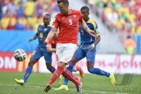 FUSSBALL WM 2014, Gruppenphase: Schweiz - Ecuador