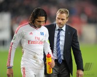 FUSSBALL  DFB Pokal 11/12  Achtelfinale: EnttaeuschungHamburger SV