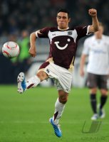 Fussball: 1. Bundesliga Saison 2010/2011: Hannover, SCHMIEDEBACH Einzelbild