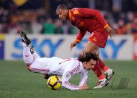 FUSSBALL SERIE A:  AS Rom -  AC Mailand