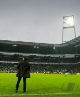 Fussball, 1. Bundesliga  Saison 2013/2014: SV Werder Bremen - FC Bayern Muenchen