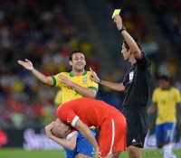 Fussball International Laenderspiel: Schweiz - Brasilien