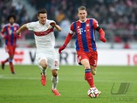 Fussball 1. Bundesliga Saison 14/15: VfB Stuttgart - FC Bayern Muenchen