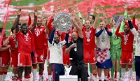 Fussball 1. Bundesliga 25/26: FC Bayern Muenchen 35. Deutschen Meisterschaft