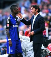 Fussball 1. Bundesliga: T Home Cup , FC Bayern Muenchen - HSV