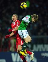 FUSSBALL, 1. BUNDESLIGA, 19. Spieltag: Bremen - Bayern