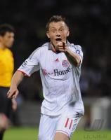 FUSSBALL  International CHL 09/10:  JUBEL OLIC (FC Bayern  Muenchen)