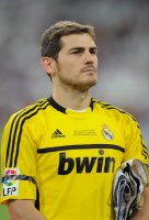FUSSBALL International Primera Division/Super Cup 2011:  Iker Casillas (Real Madrid)