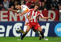 Fussball Champions League  Saison 2010/2011: FC Bayern  Muenchen  - AS Rom