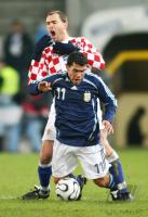 Fussball International Kroatien - Argentinien