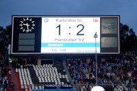 Fussball, 1. Bundesliga  Saison 2014/2015 Relegation: Karlsruher SC - Hamburger SV