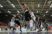 Basketball 1. Bundesliga 2011/2012:  Walter Tigers Tuebingen - Fraport Skyliners Frankfurt