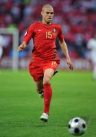 FUSSBALL EURO 2008: Portugal, PEPE Einzelaktion