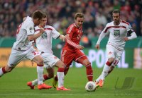 Fussball DFB Pokal Halbfinale 13/14: FC Bayern Muenchen - 1. FC Kaiserslautern